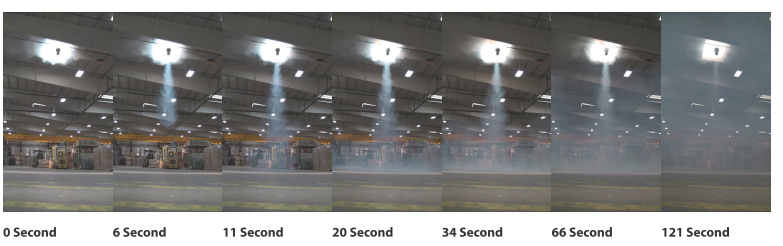 Airius Air Cooling Fans Smoke Test