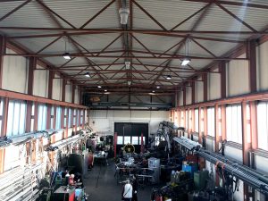 Airius Workshop Cooling Fans In Industrial Shed