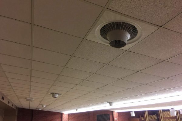 Airius Fans Installed Into Suspended Ceiling